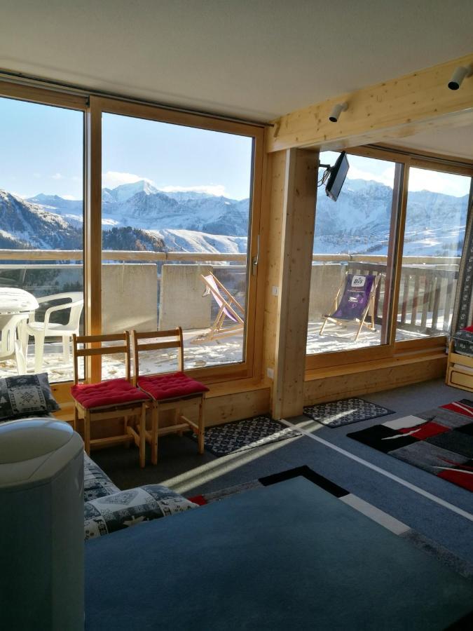 Appartement D'Une Chambre A La Plagne Aime 2000 A 10 M Des Pistes Avec Vue Sur La Ville Et Terrasse Amenagee Macot-la-Plagne Экстерьер фото