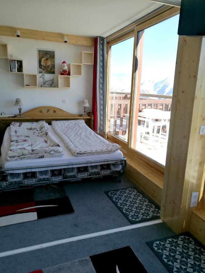 Appartement D'Une Chambre A La Plagne Aime 2000 A 10 M Des Pistes Avec Vue Sur La Ville Et Terrasse Amenagee Macot-la-Plagne Экстерьер фото